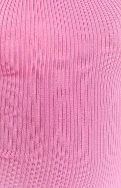 Beginning Boutique Figaro Halter Maxi Dress Pink Dresses