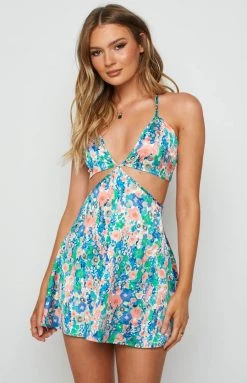 BB Exclusive Fireworks Mini Dress Floral Dresses