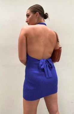 BB Exclusive Flamingo Dress Cobalt Blue Dresses