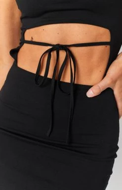 BB Exclusive Dresses Fleetwood Mini Dress Black