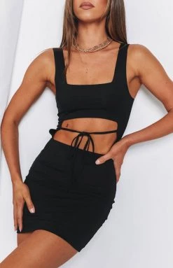 BB Exclusive Dresses Fleetwood Mini Dress Black