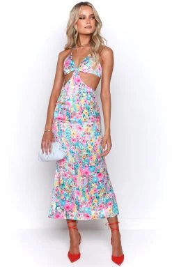 BB Exclusive Flora Floral Maxi Dress