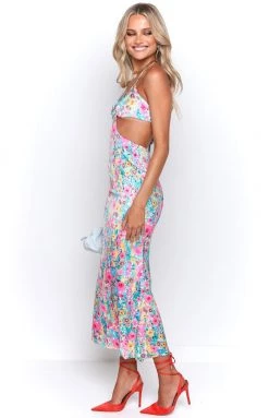 BB Exclusive Flora Floral Maxi Dress