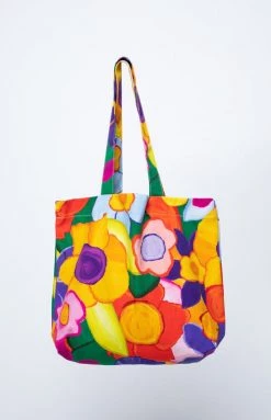 Eclat Floral Print Tote Bag Accessories