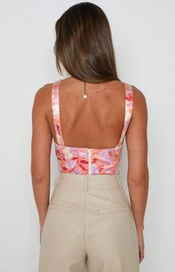BB Exclusive Florian Floral Corset Top