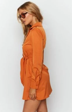 BB Exclusive Dresses Fontvielle Shirt Dress Orange