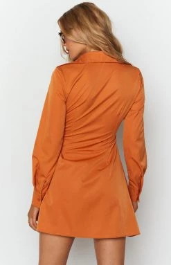 BB Exclusive Dresses Fontvielle Shirt Dress Orange