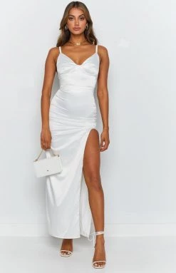 BB Exclusive Freesia Formal Dress White