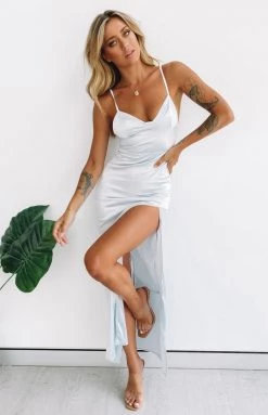 The Edit Dresses Freesia Formal Dress Ice Blue