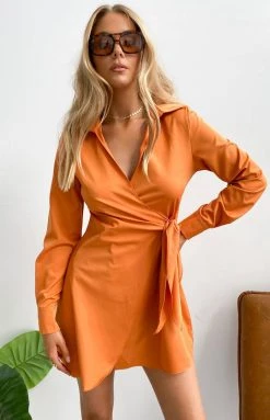 BB Exclusive Dresses Fontvielle Shirt Dress Orange
