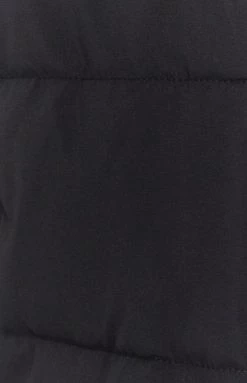 Beginning Boutique Fuego Puffer Cropped Jacket Black