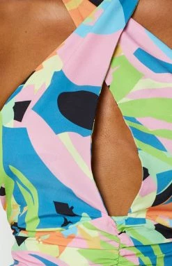 BB Exclusive Gabriella Multi Mini Dress