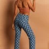 Beginning Boutique Gambit Blue Denim Jeans Check