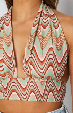 BB Exclusive Gambit Crop Top Multi Tops