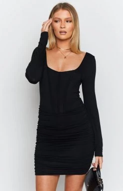 BB Exclusive Dresses Geller Mini Dress Black 11 BB Exclusive Dresses Geller Mini Dress Black