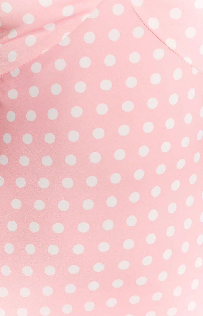 BB Exclusive Gemma Midi Dress Polka Dot Pink 7 BB Exclusive Gemma Midi Dress Polka Dot Pink