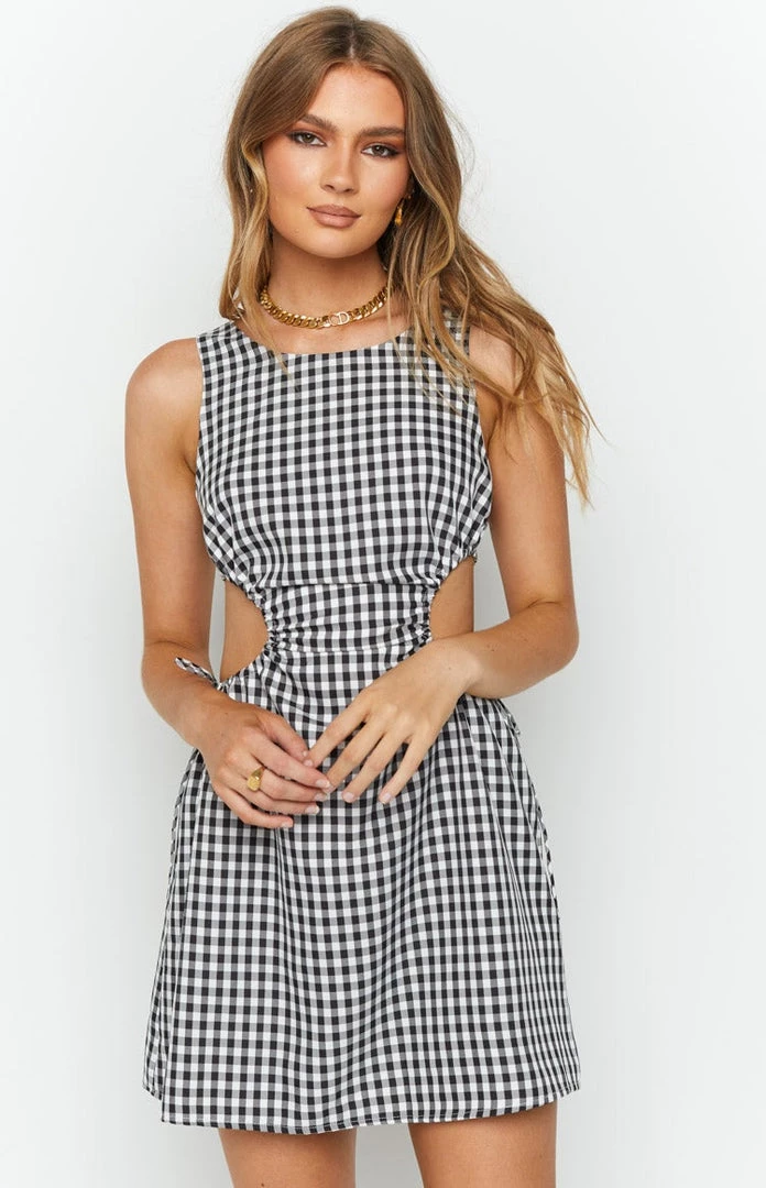 BB Exclusive Genesis Gingham Mini Dress 3 BB Exclusive Genesis Gingham Mini Dress