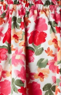 BB Exclusive New Genovia Pink Floral Mini Dress