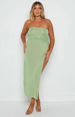 Emma Rose X Beginning Boutique Dresses Girls' Night Out Green Midi Dress 19 Emma Rose X Beginning Boutique Dresses Girls' Night Out Green Midi Dress