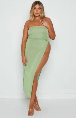 Emma Rose X Beginning Boutique Dresses Girls' Night Out Green Midi Dress 21 Emma Rose X Beginning Boutique Dresses Girls' Night Out Green Midi Dress