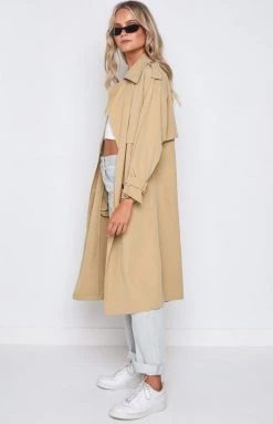 Beginning Boutique Outerwear Giselle Beige Trench Coat 15 Beginning Boutique Outerwear Giselle Beige Trench Coat