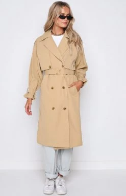 Beginning Boutique Outerwear Giselle Beige Trench Coat 17 Beginning Boutique Outerwear Giselle Beige Trench Coat