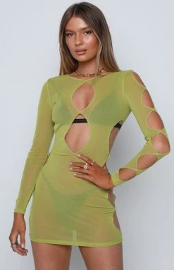 BB Exclusive Glastonbury Festival Dress Green