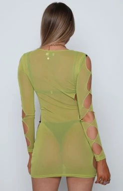 BB Exclusive Glastonbury Festival Dress Green