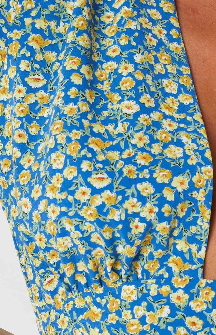 BB Exclusive Glow Girl Dress Blue Floral Dresses 7 BB Exclusive Glow Girl Dress Blue Floral Dresses