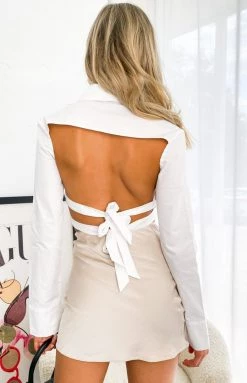 BB Exclusive Gracie Mini Skirt Cream