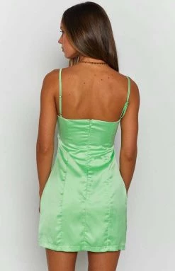BB Exclusive Agnes Mini Dress Green