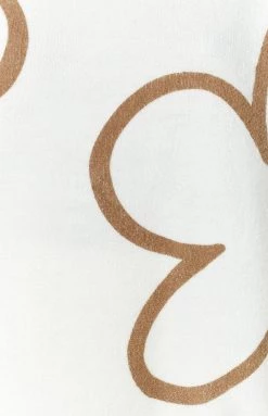 Beginning Boutique Gretchen White Printed Sweater