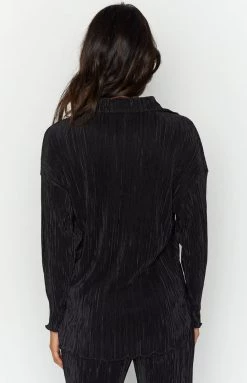 Beginning Boutique Tops Gyza Black Shirt 10 Beginning Boutique Tops Gyza Black Shirt