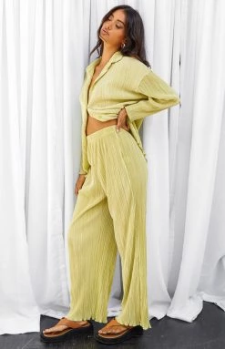 Beginning Boutique Gyza Green Pants