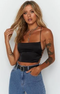 BB Exclusive Heir Top Black Tops