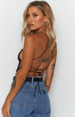 BB Exclusive Heir Top Black Tops