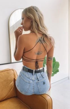 BB Exclusive Heir Top Black Tops