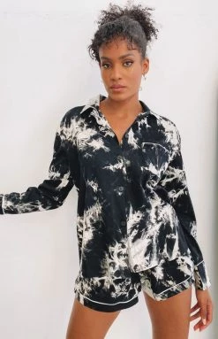 BB Exclusive Howler Long Sleeve PJ Shirt Tie Dye