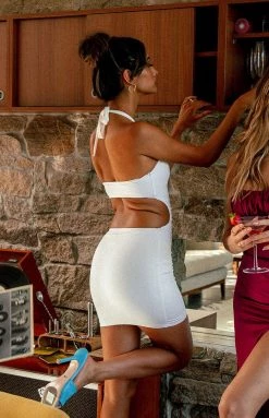 BB Exclusive Dresses Hamilton Mini Dress White 11 BB Exclusive Dresses Hamilton Mini Dress White