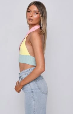 BB Exclusive Tops Hampton Multi Halter Top