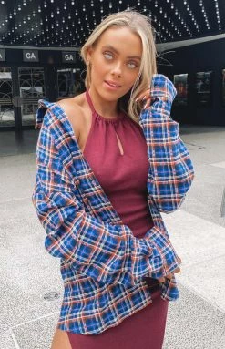 BB Exclusive Tops Hansen Flannel Shirt Check