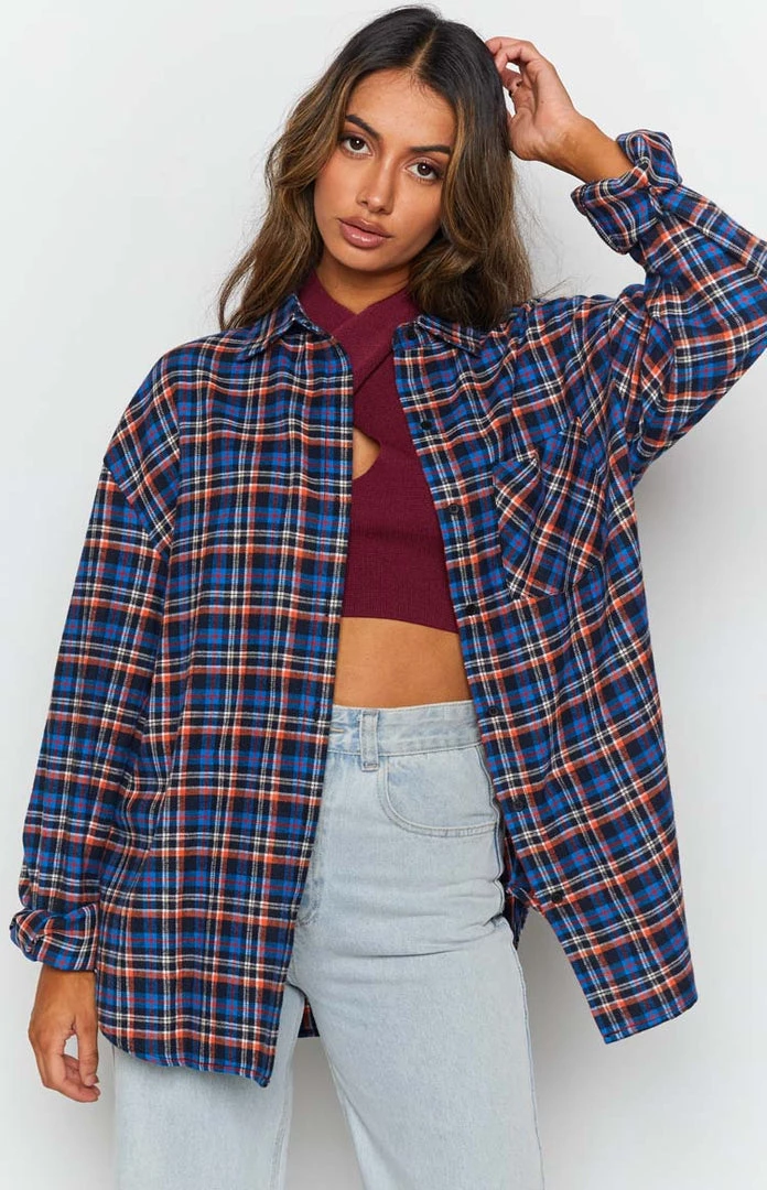 BB Exclusive Tops Hansen Flannel Shirt Check 1 BB Exclusive Tops Hansen Flannel Shirt Check