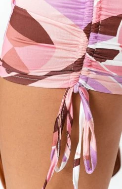 Beginning Boutique Dresses Happy Hour Halter Mini Dress Multi