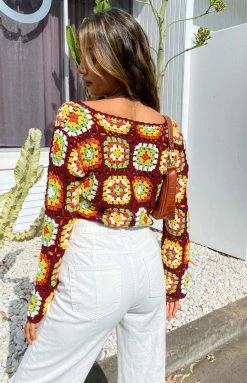 BB Exclusive Harmon Crochet Top Multi Tops