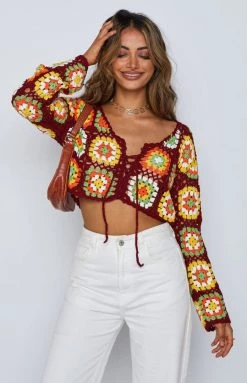 BB Exclusive Harmon Crochet Top Multi Tops