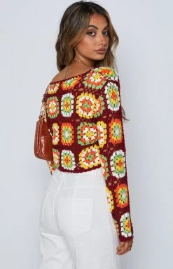 BB Exclusive Harmon Crochet Top Multi Tops