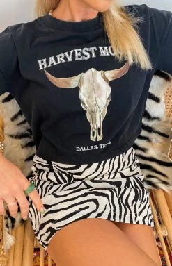 BB Exclusive Harvest Moon Cropped Tee