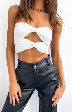 BB Exclusive Tops Havannah White Bandeau Top 15 BB Exclusive Tops Havannah White Bandeau Top