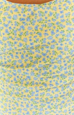 BB Exclusive Haven Floral Halter Mini Dress New