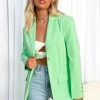 BB Exclusive Henny Green Blazer Outerwear